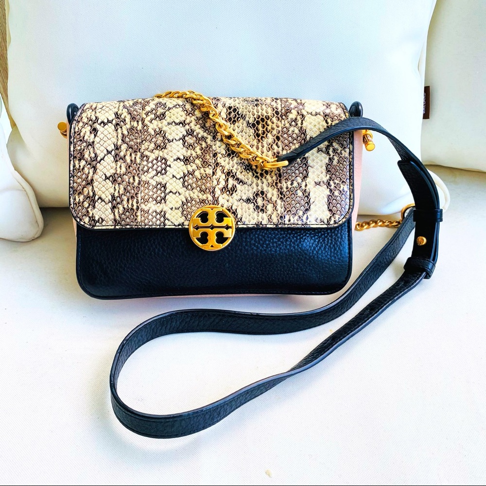 Tory Burch Snake Chelsea Bag EUC - Picture 5 of 16